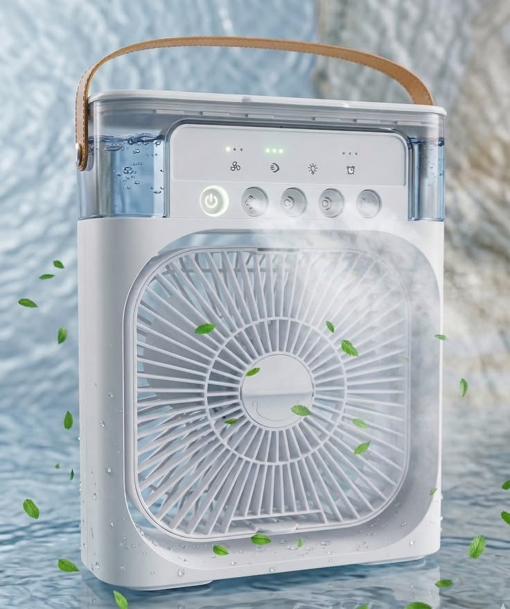 Portable Mini AC – Instant Cooling Anywhere 💨