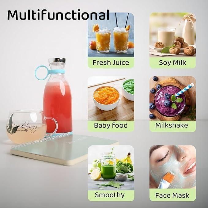 Portable USB Juice Blender – Smoothies Anywhere | VYNEXO
