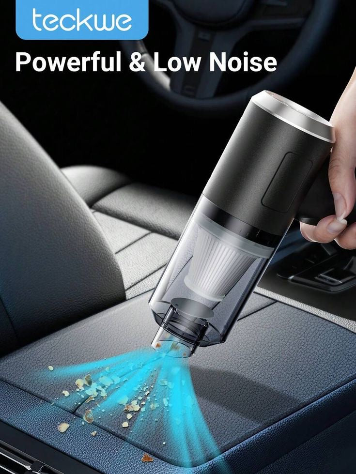 Wireless Air Duster & Mini Vacuum Cleaner – Portable 2-in-1 Cleaning Tool