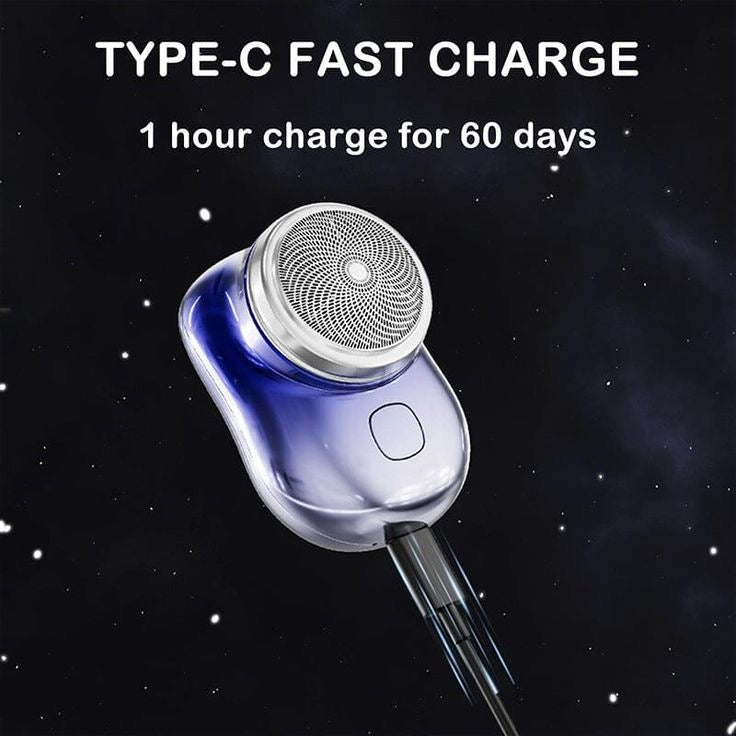 Mini Portable Electric Shaver | USB Rechargeable Travel Razor for Men