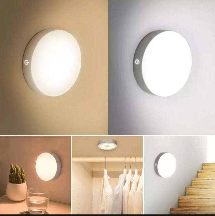 Wireless Motion Sensor LED Light (Pack of 2) – USB Rechargeable