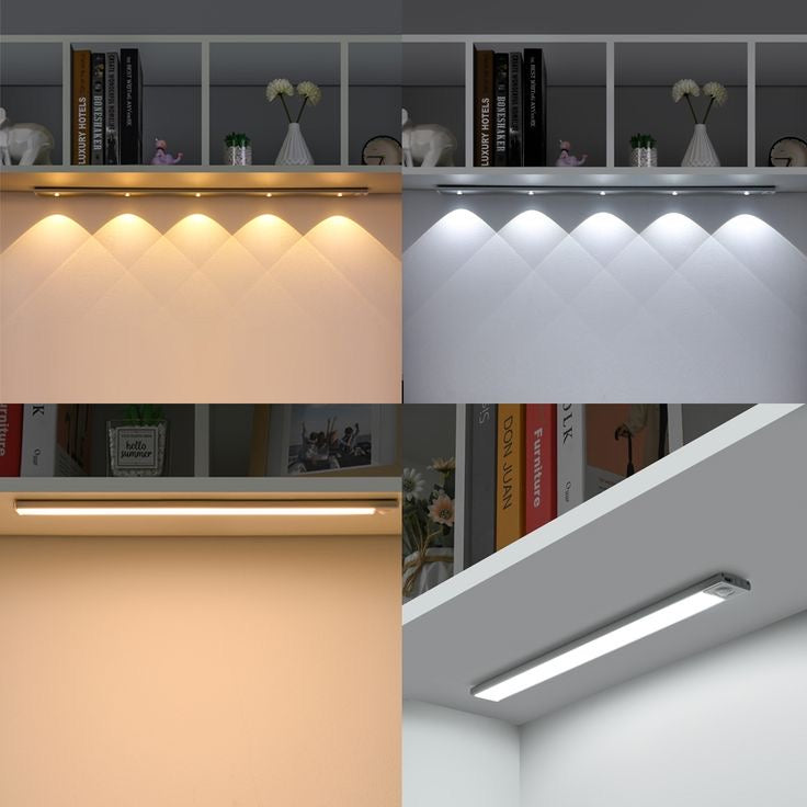 LED Motion Sensor Cabinet Light – USB Rechargeable Wireless Wardrobe Light