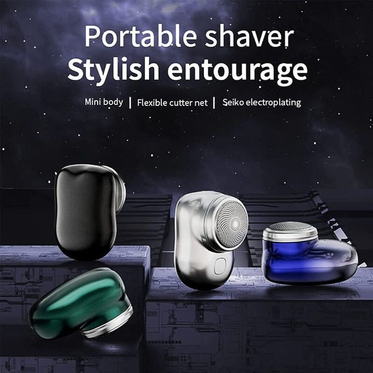 Mini Portable Electric Shaver | USB Rechargeable Travel Razor for Men