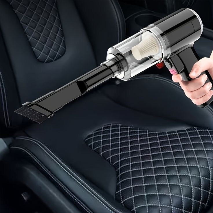 Wireless Air Duster & Mini Vacuum Cleaner – Portable 2-in-1 Cleaning Tool