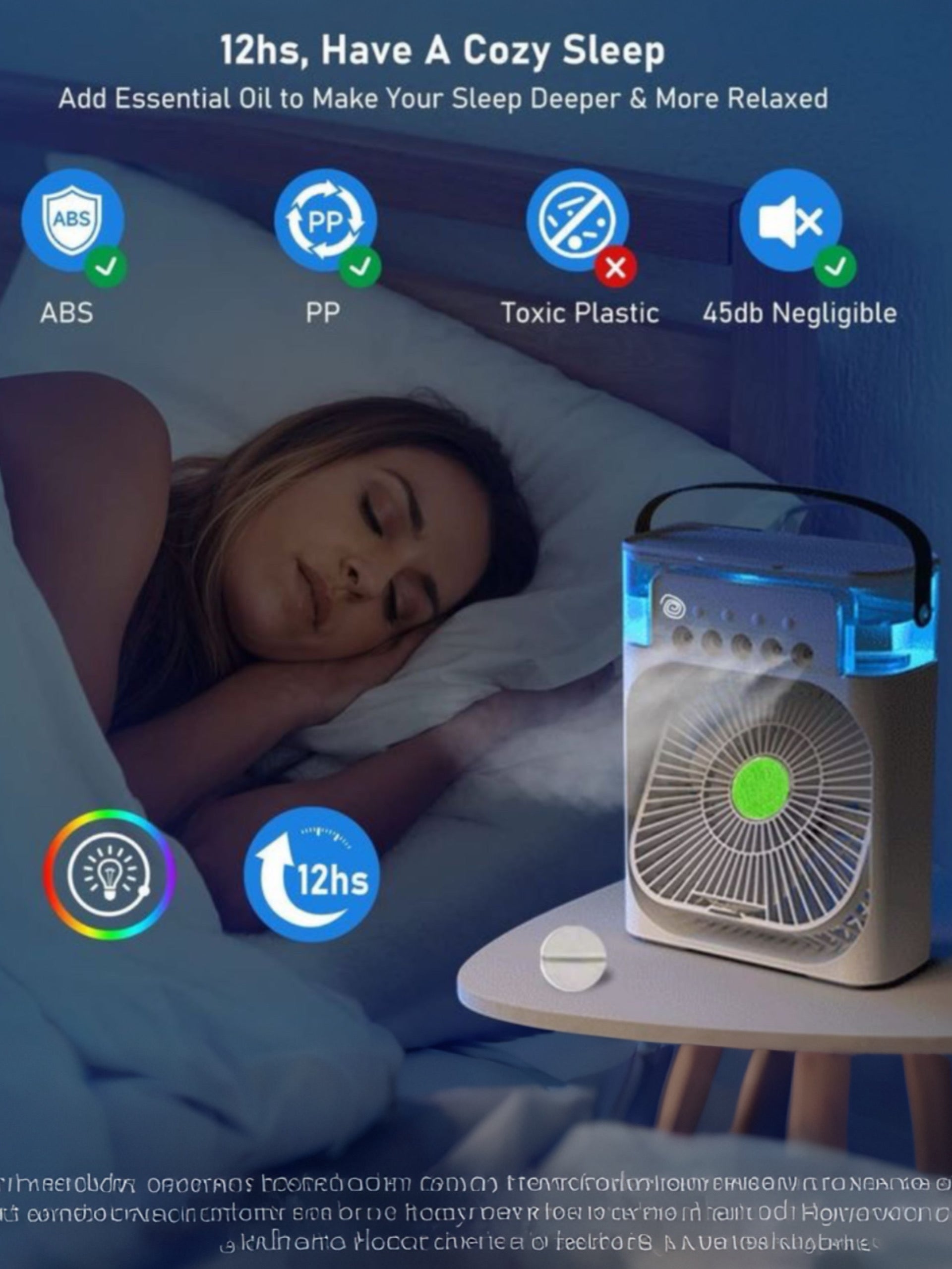 Portable Mini AC – Instant Cooling Anywhere 💨